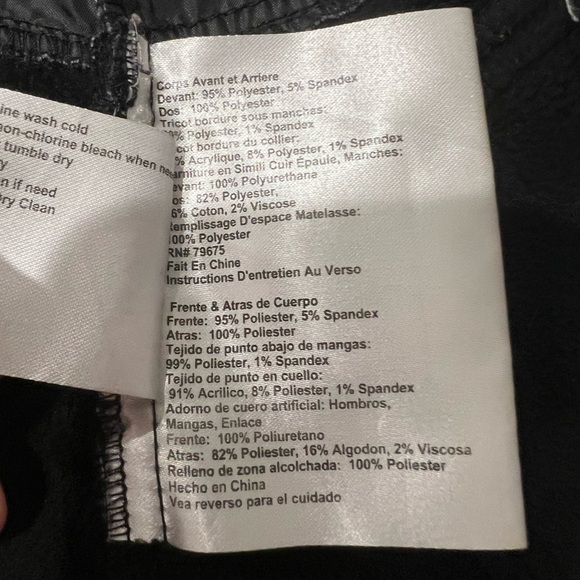 Michael Kors Women's Jacket Faux
Leather black M - Picture 11 of 13